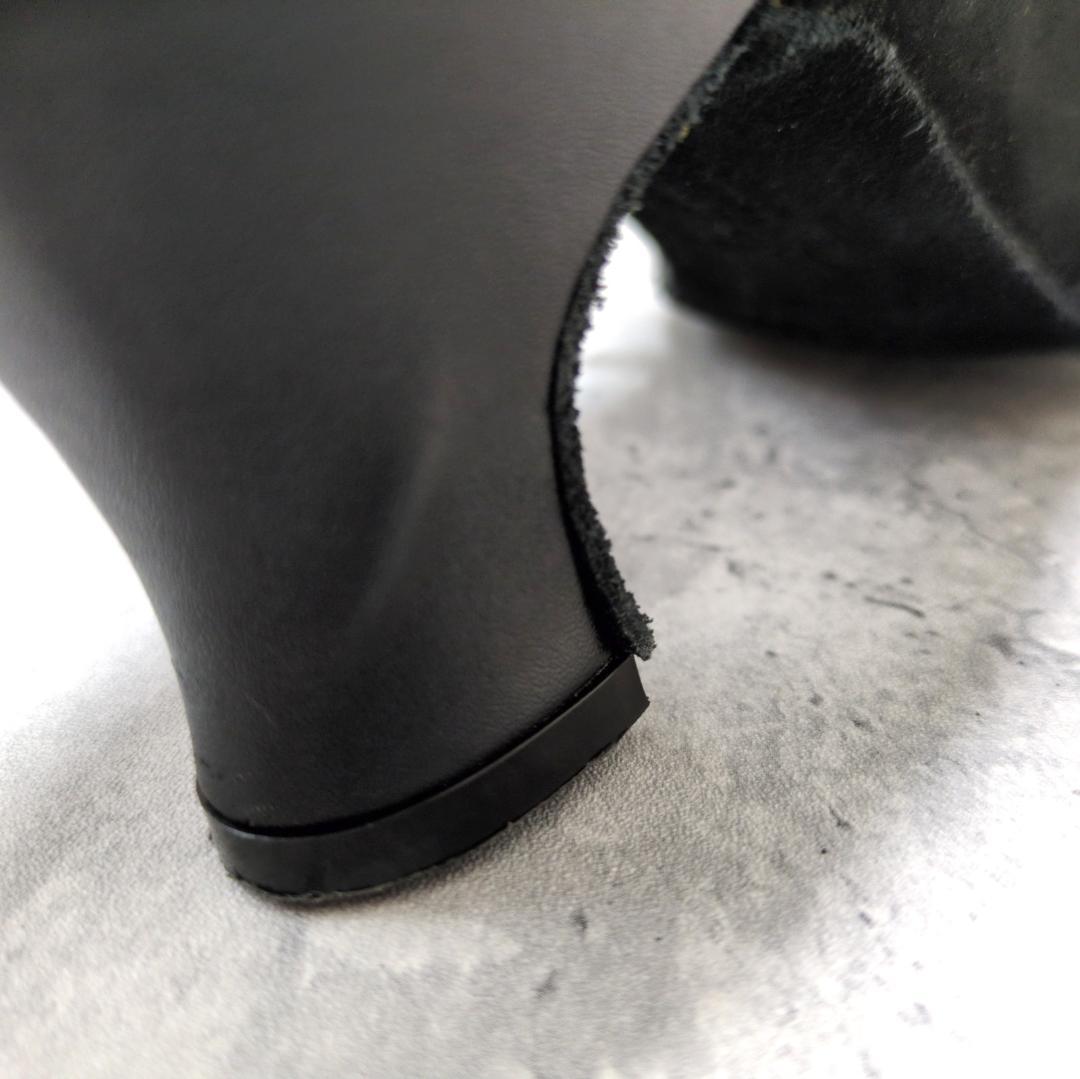 社交ダンス用レディースシューズ スエード 合成皮革 レースアップ 24cm