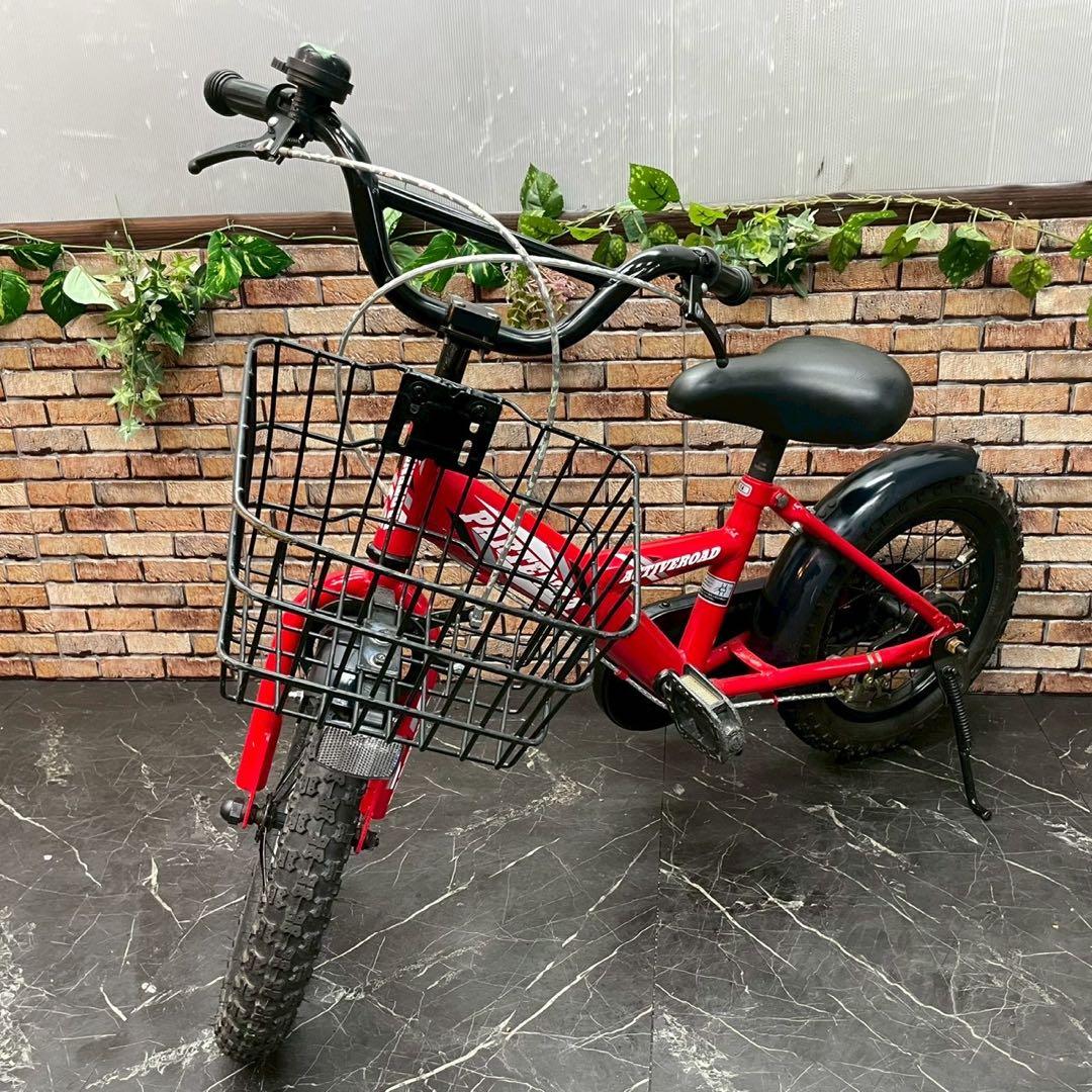 【120】子供用自転車 子供車 PARTENZA レッド 14インチ シングル