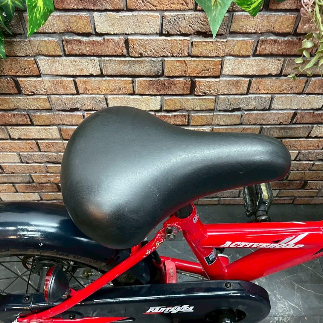 【120】子供用自転車 子供車 PARTENZA レッド 14インチ シングル