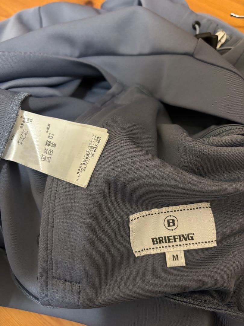 BRIEFING 3Dロゴパーカー　M