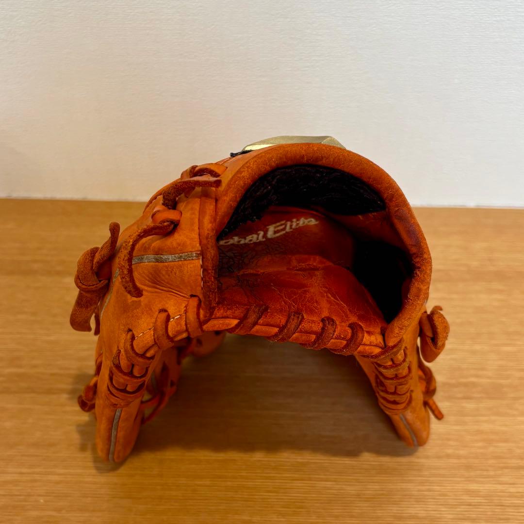 ミズノ グローバルエリート 少年 軟式 グローブ 型抜群 再生済み 少年野球