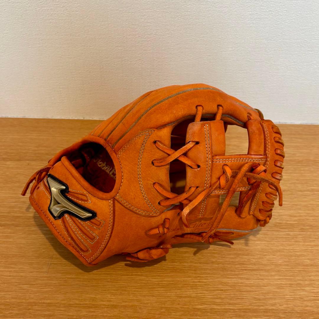 ミズノ グローバルエリート 少年 軟式 グローブ 型抜群 再生済み 少年野球