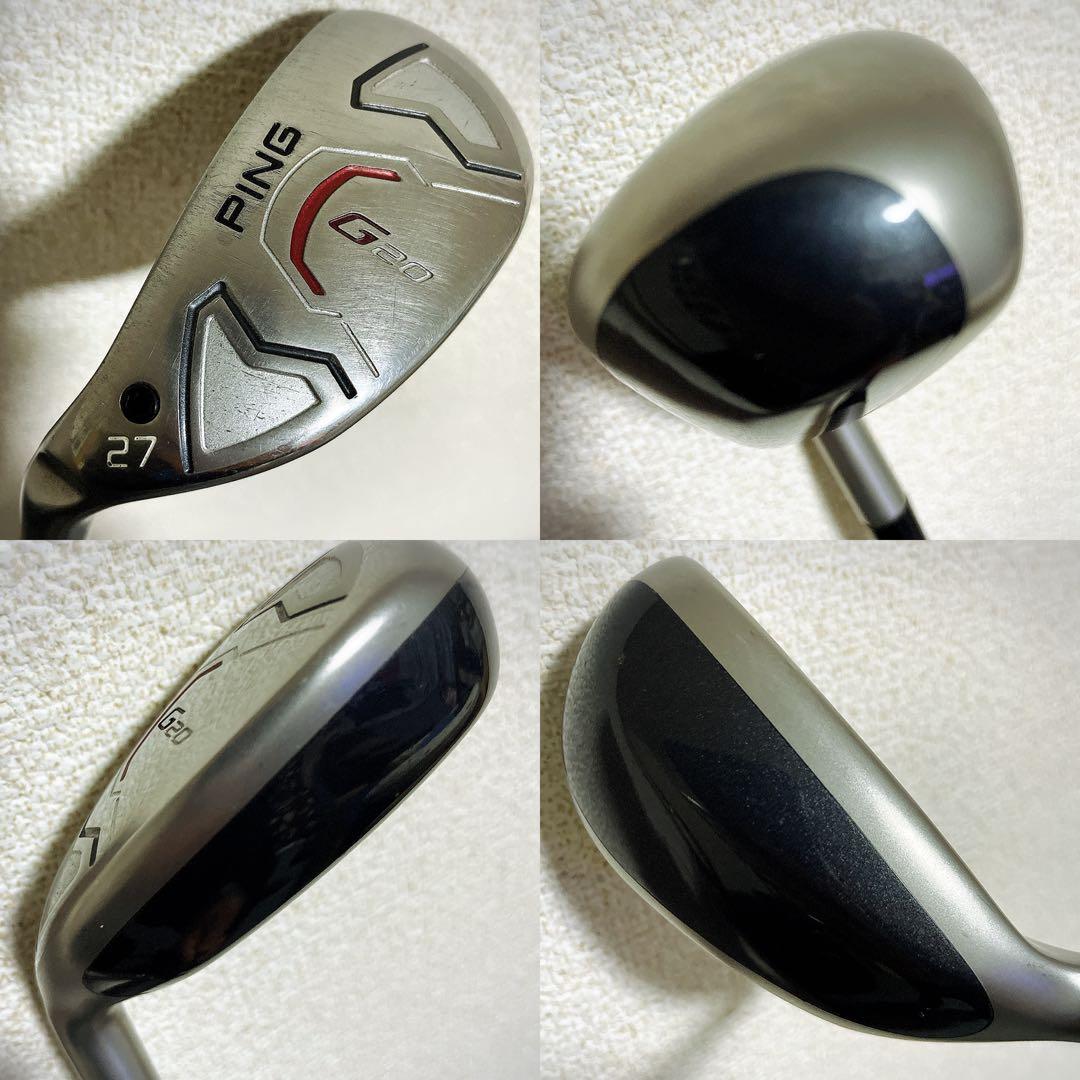 入手困難 レフティ PING 他ブランド混入なし！完璧に揃ったゴルフセット 希少