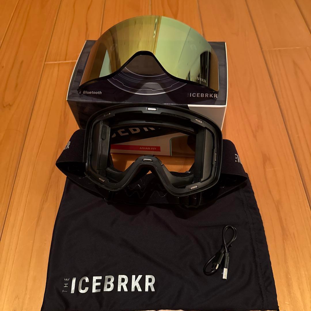 bone ICEBRKR Bluetooth アイスブレーカー　ゴーグル　骨伝導