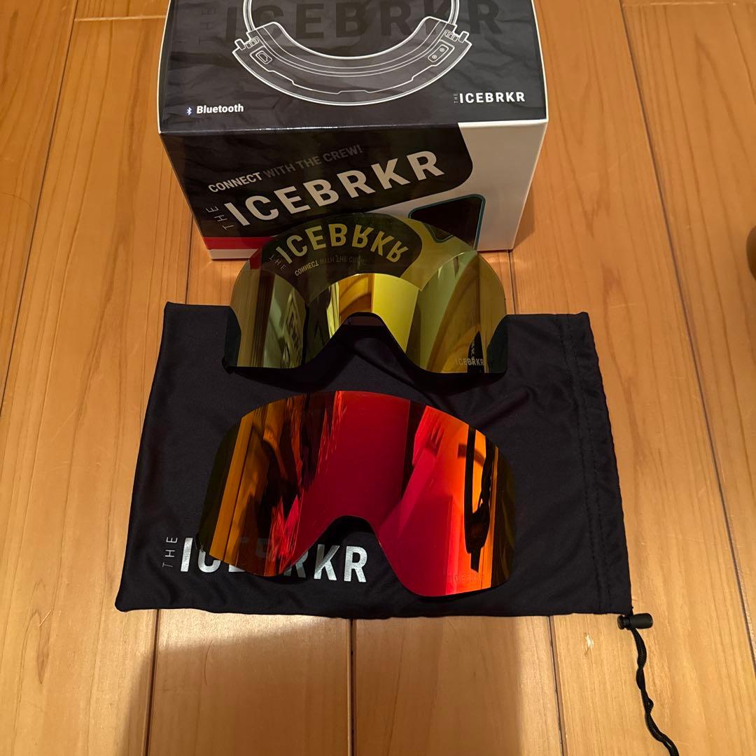 bone ICEBRKR Bluetooth アイスブレーカー　ゴーグル　骨伝導