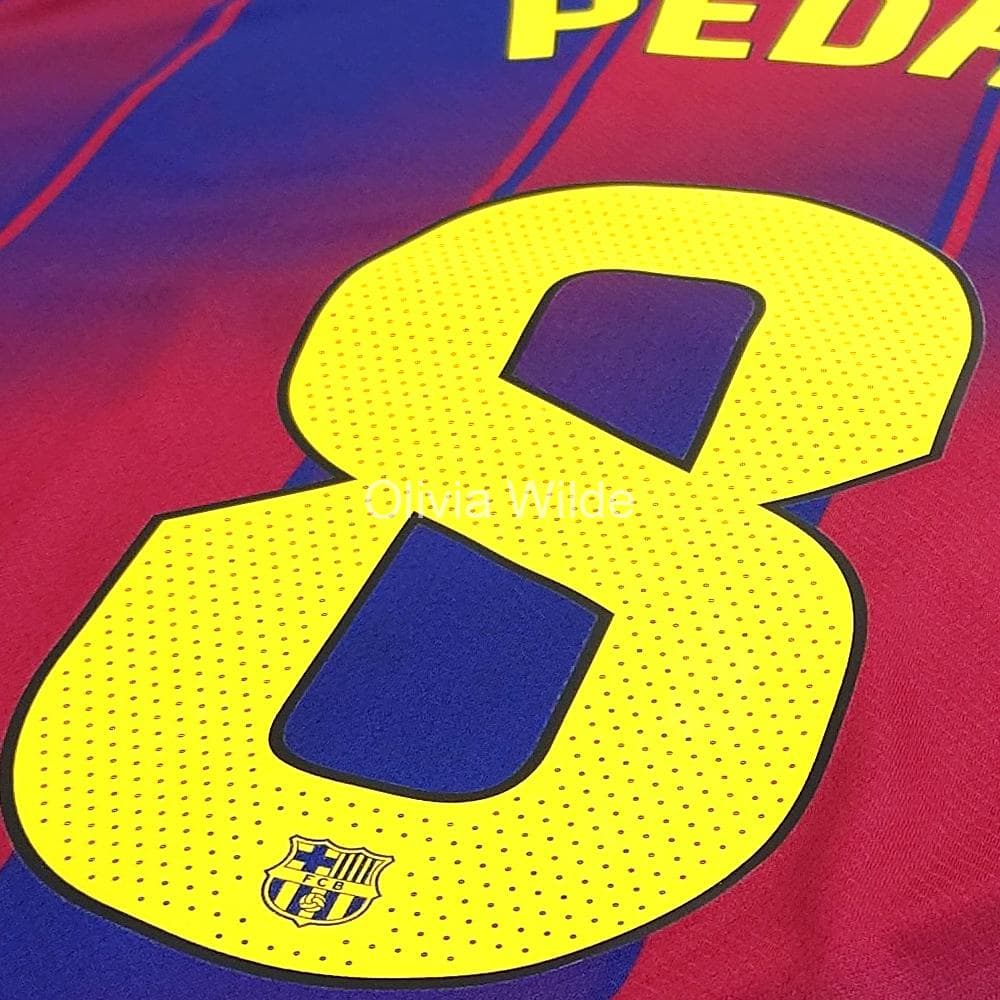 [正規品] FCバルセロナ 長袖ユニフォーム 25-26 #8 PEDRI