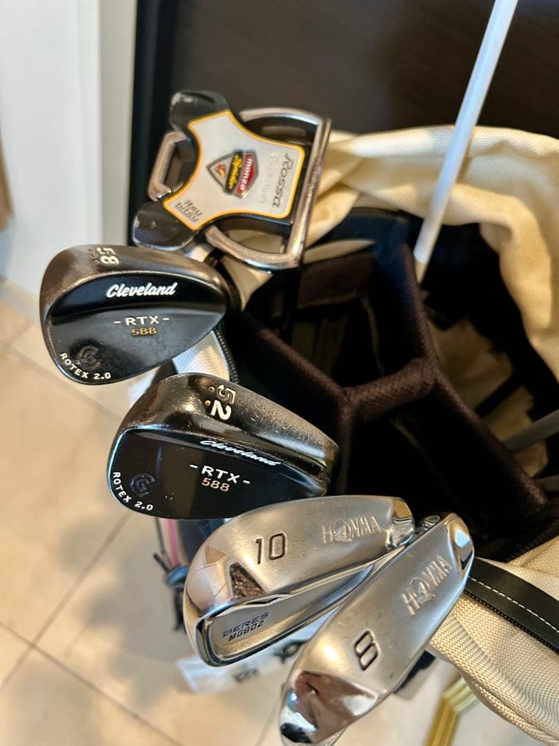 【初心者オススメ】BRIEFING BEAMSGOLFキャディバッグクラブセット