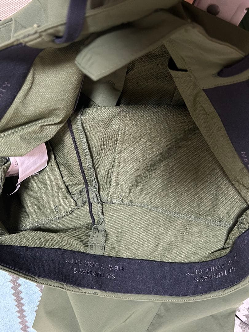 【美品】サタデーズ ニューヨーク CORDURA ナイロン ストレッチ パンツ