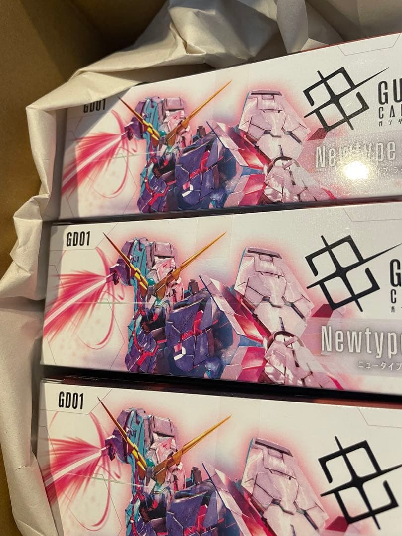 Gundamカードゲーム GD01.6個02.3個セット