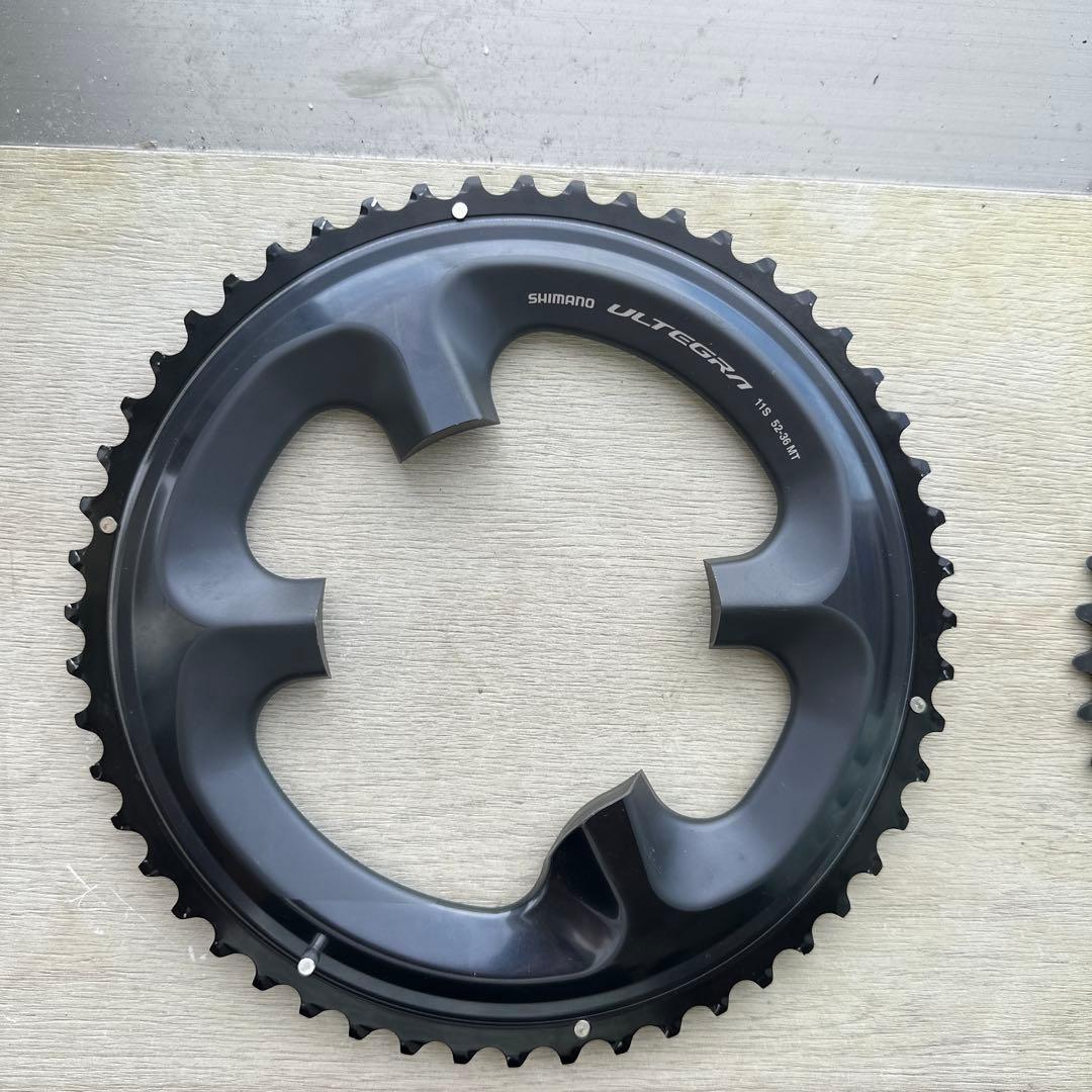 Shimano Ultegra 11速 ダブルチェーンリング 52-36