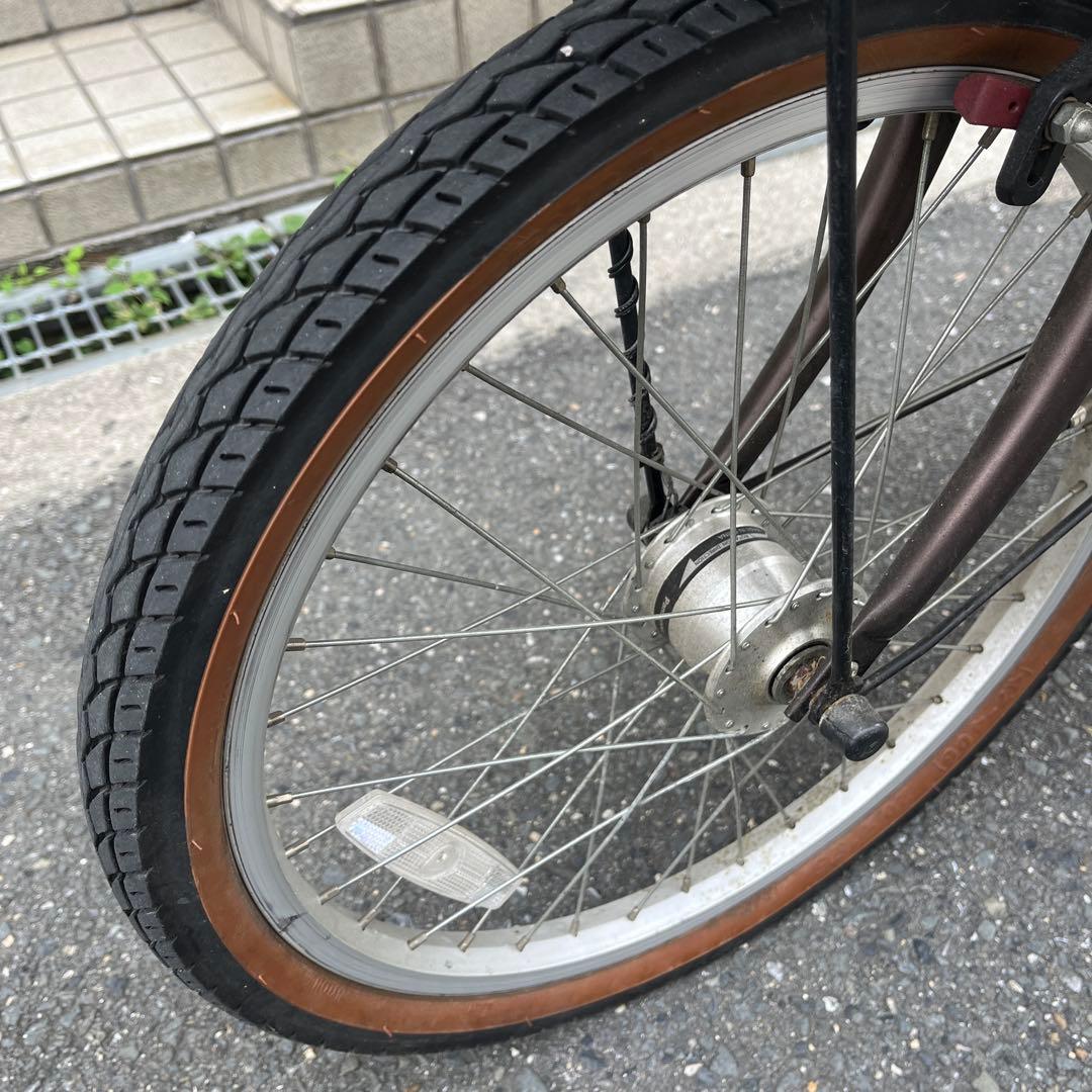【引き取り限定】非電動チャイルドシート付き 自転車