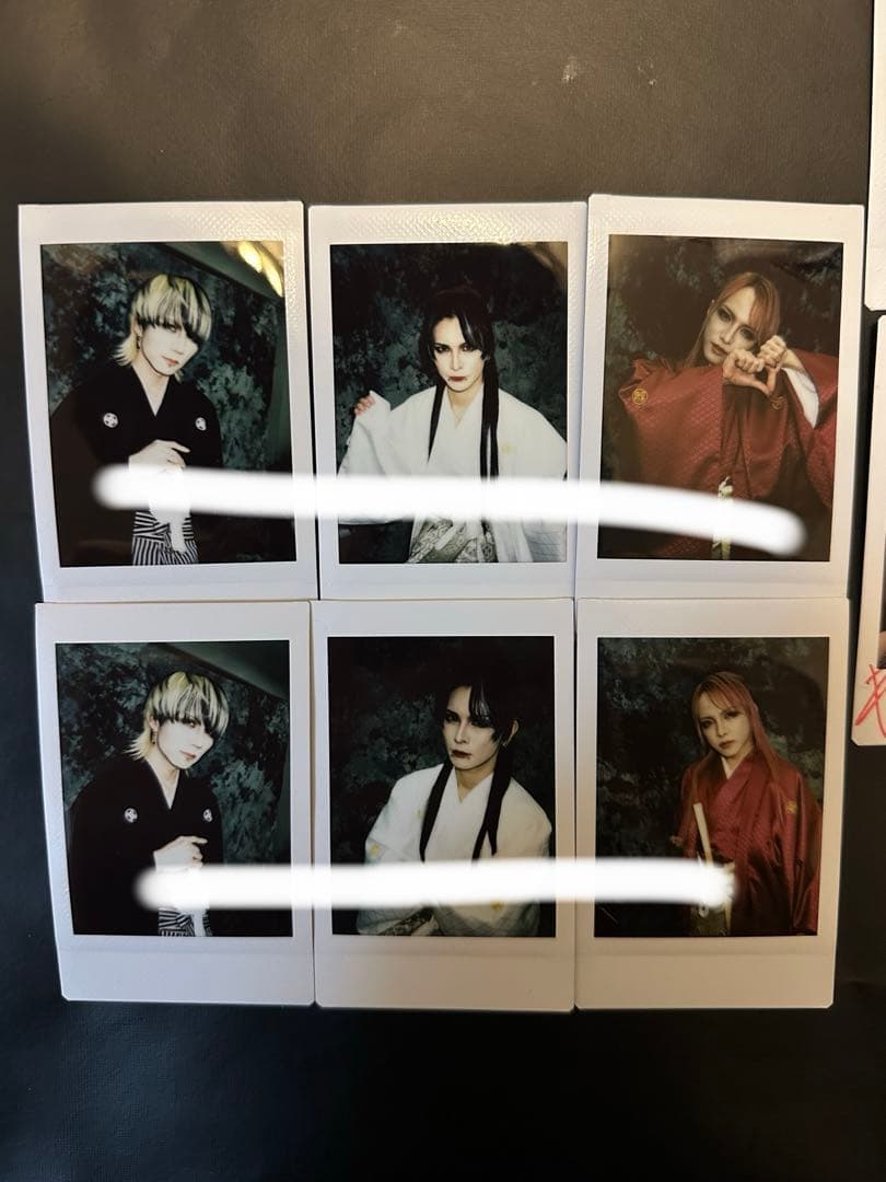 ビジュアル系 JILUKA 2023年 直筆サイン入り年賀状+チェキセット