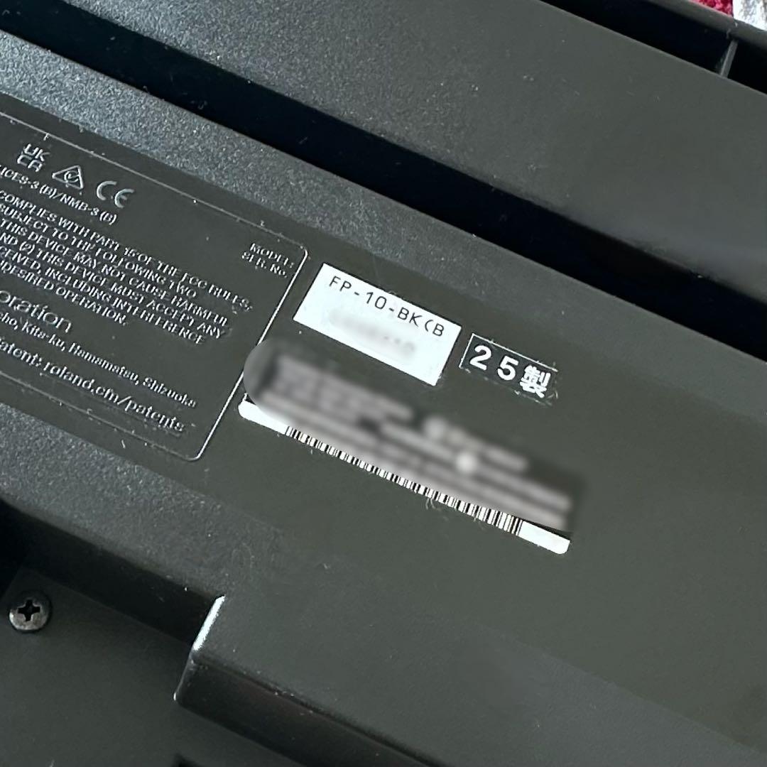 【美品】2025年製 Roland ローランド FP-10-BK