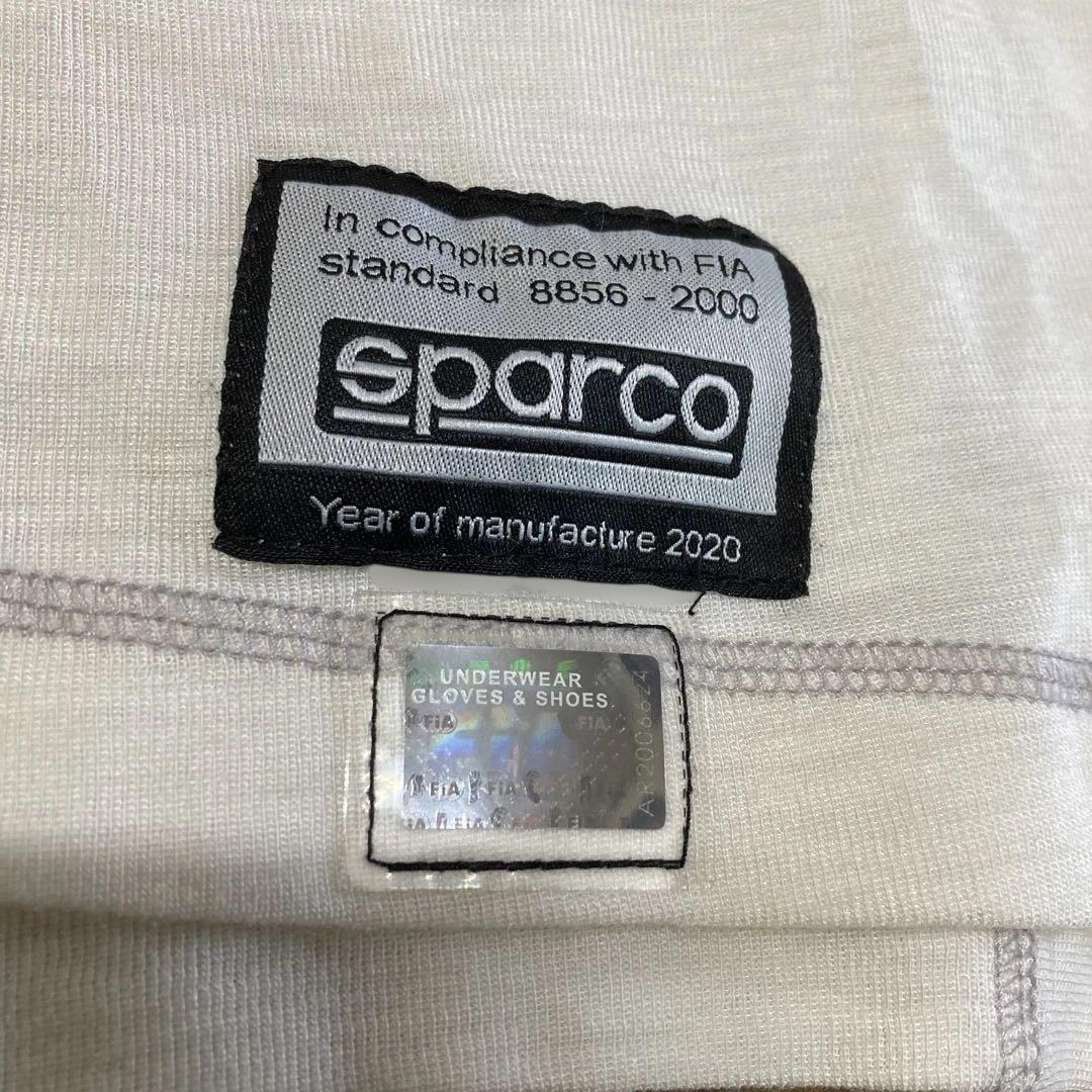 Sparco スパルコ レーシングアンダーウェア 上下セット　クリーム色