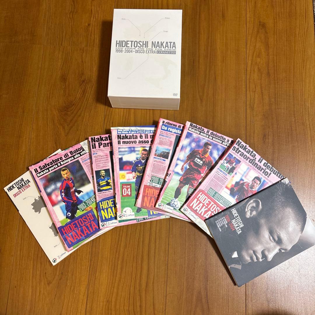 中田英寿 DVD-BOX ※トレーディングカードは未開封です。