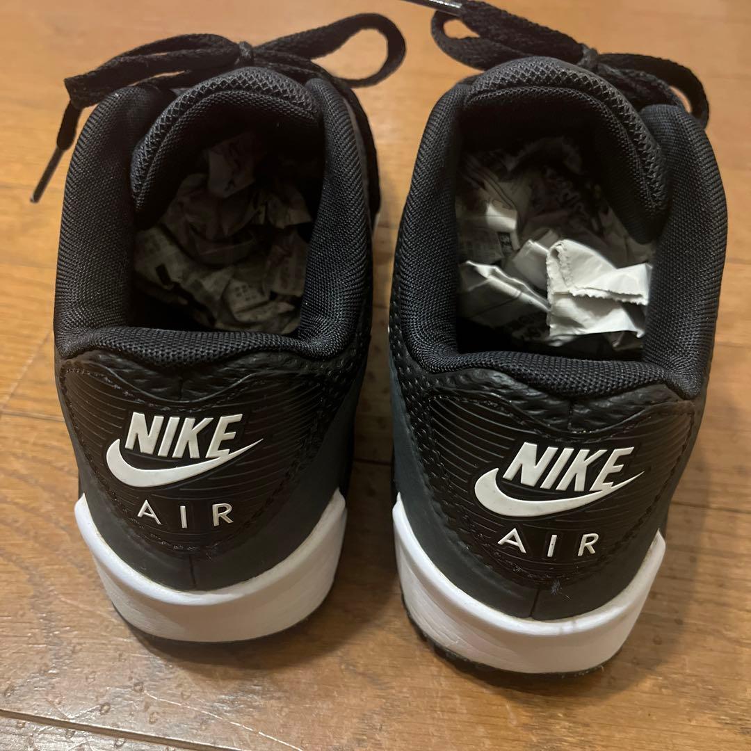 シューズ(女性用) NIKE AIR MAX 90 GOLF \"BLACK\" 25.0