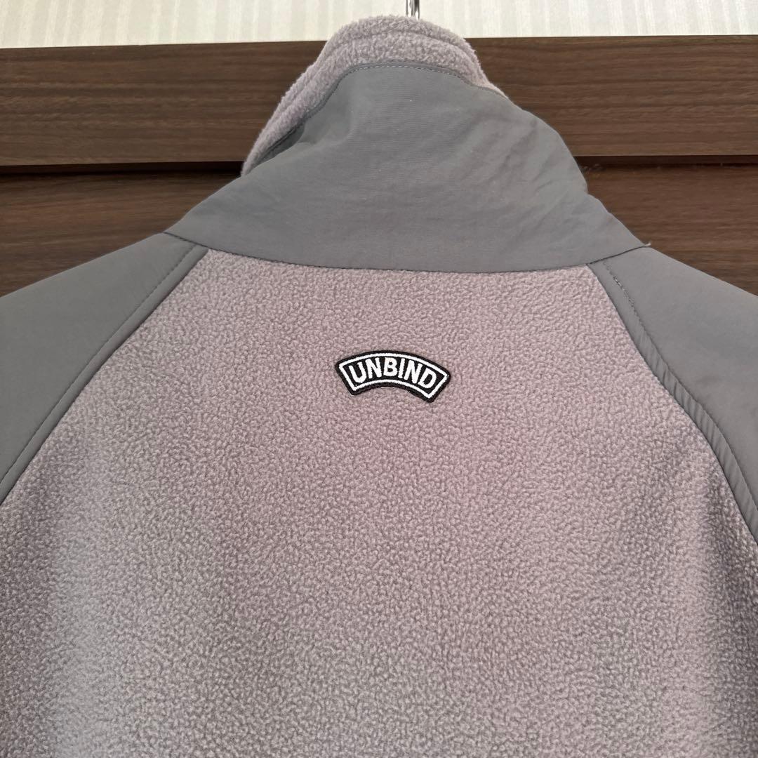 UNBIND GMIL FLEECE JACKET グレー　サイズM