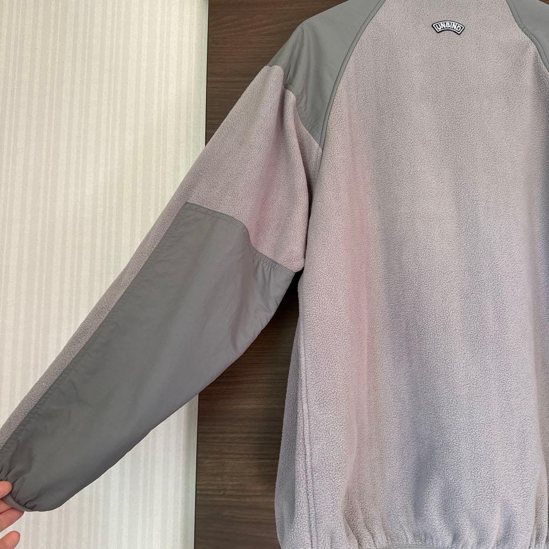 UNBIND GMIL FLEECE JACKET グレー　サイズM