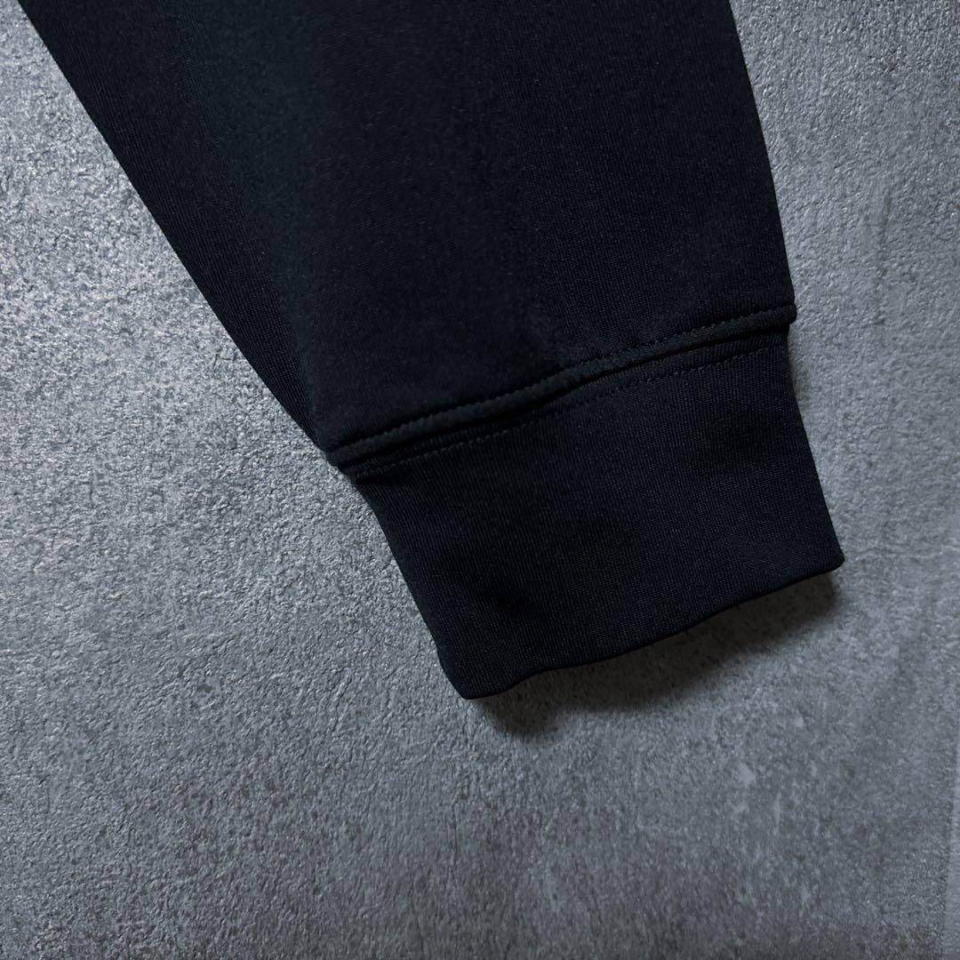 NIKE GOLF ナイキゴルフ 刺繍ロゴ 長袖 モックネック シャツ ブラック