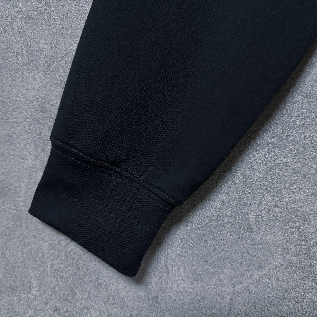 NIKE GOLF ナイキゴルフ 刺繍ロゴ 長袖 モックネック シャツ ブラック