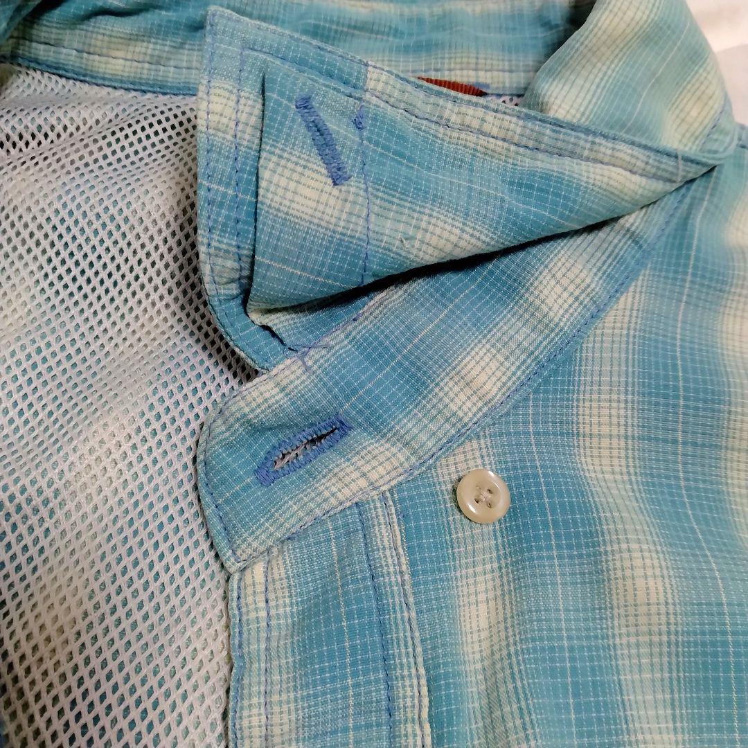【サイズ2XL・オンブレチェック】シムス フィッシング ウエスタンシャツ 釣り
