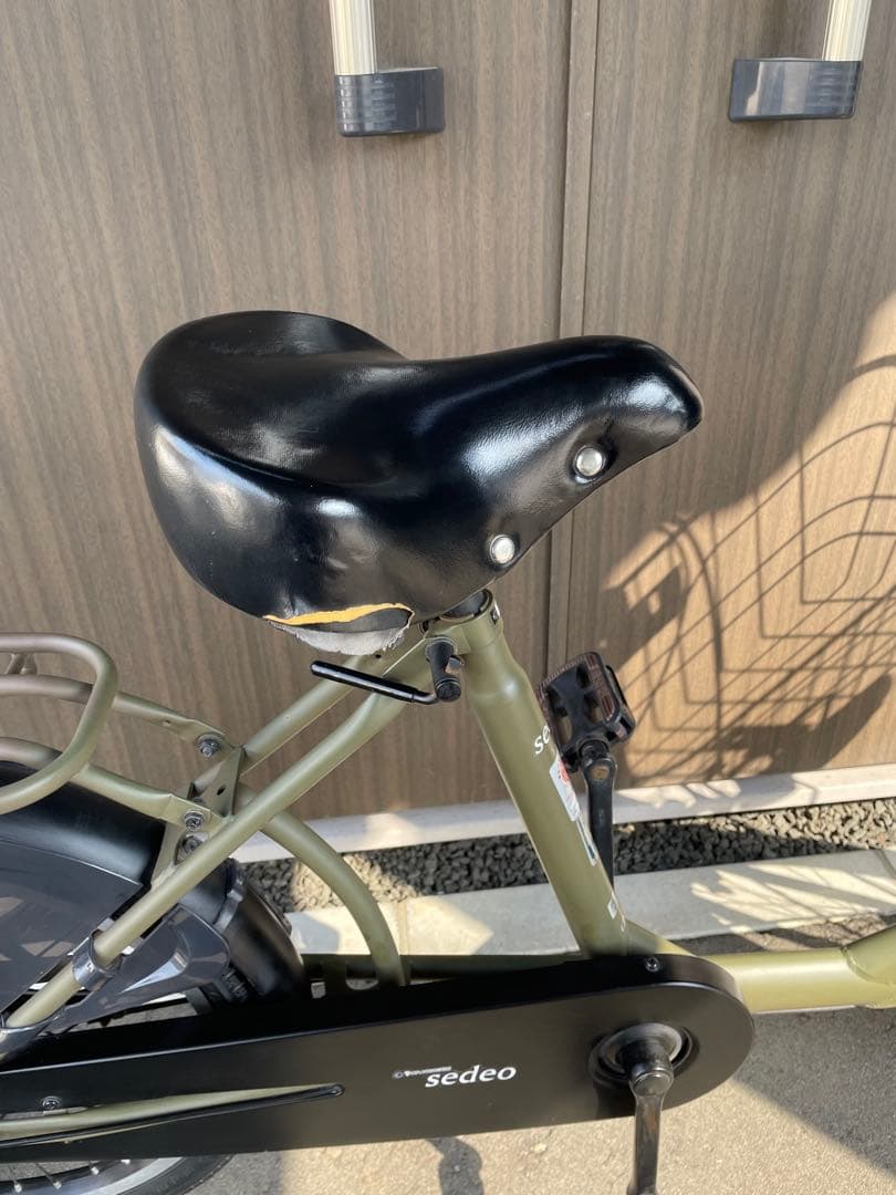 【引取限定】 チャイルドシート 3人乗り 非電動 ヱビス自転車（株） セデオ