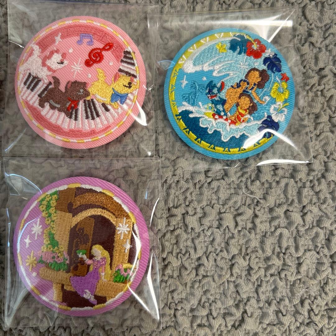 ディズニー刺繍缶バッジ2 コンプリート