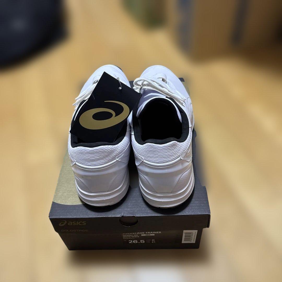 ASICS ゴールドステージ　トレーニングシューズ 26.5cm ホワイト