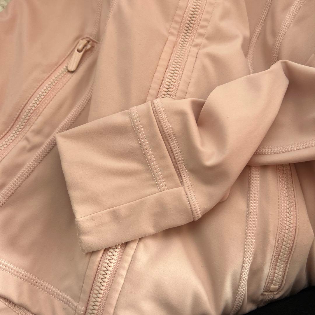 NYX lululemon Define ジャケットNulu ライトピンク