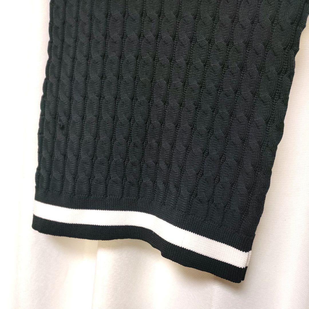 【未使用品】パーリーゲイツ Vネック ニットベスト ゴルフウェア