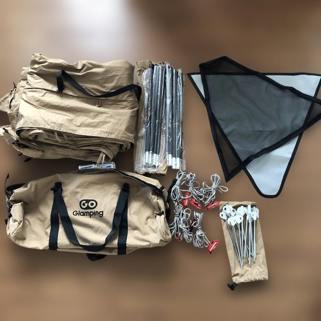 GOGlamping G・G PUP 2.0パップテントTC 　未使用　おまけ付