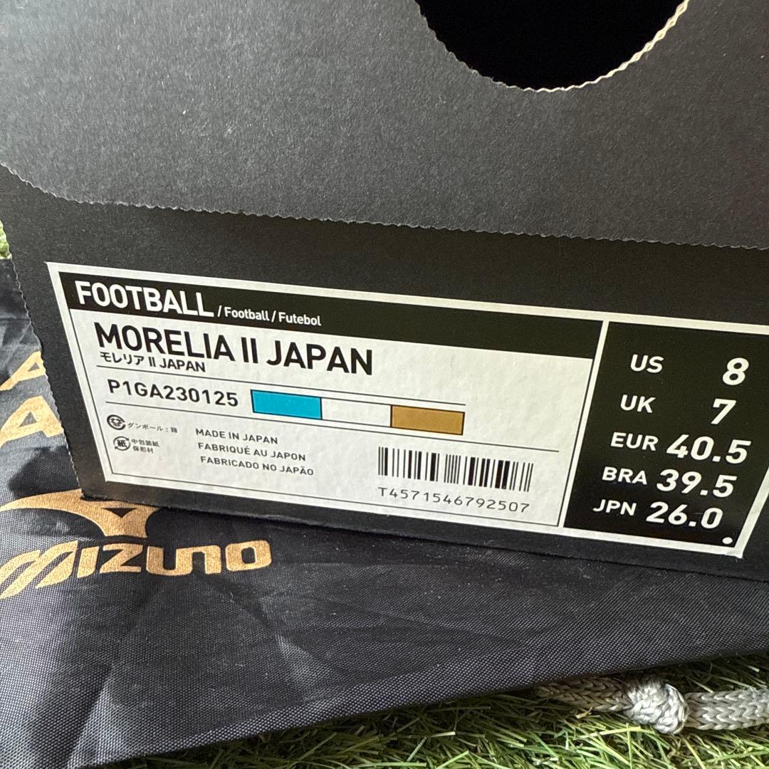 モレリアⅡ JAPAN アズールブルー 26 cm
