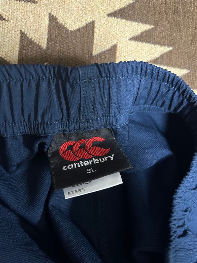 Canterbury カンタベリー セットアップ 3L ネイビー×ブルー