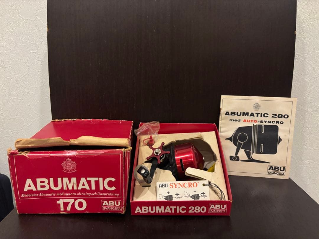 ABUMATIC アブマチック170 スピンキャストリール