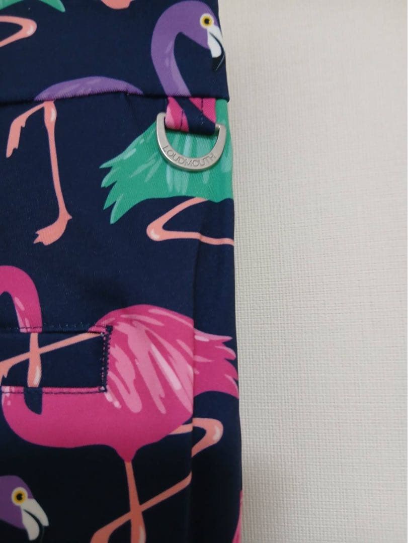新品Loudmouth ラウドマウス メンズロングパンツワイルドフラミンゴズ