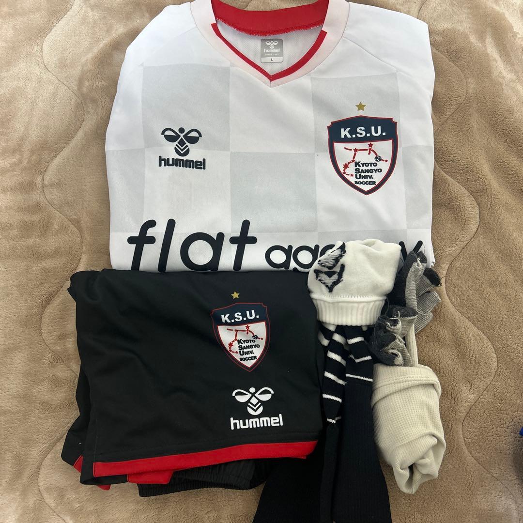 hummel K.S.U. 京都産業大学2025公式ユニセット　サッカーウェア