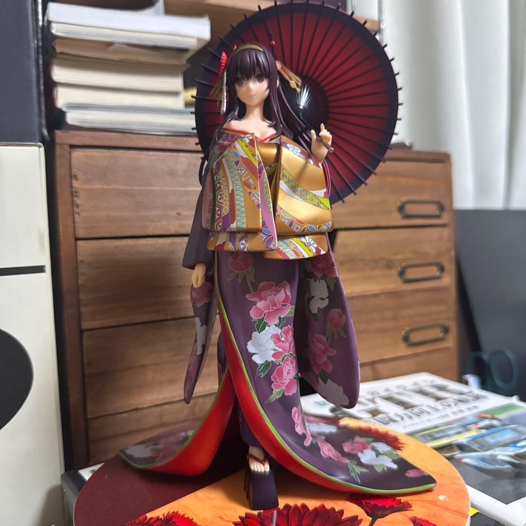 冴えない彼女の育てかた 霞ヶ丘詩羽 和服 1/8スケールフィギュア