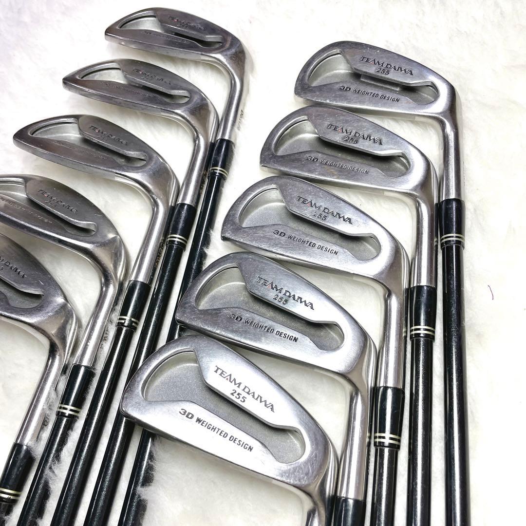 TEAM DAIWA 255 3D R アイアンセット 10本