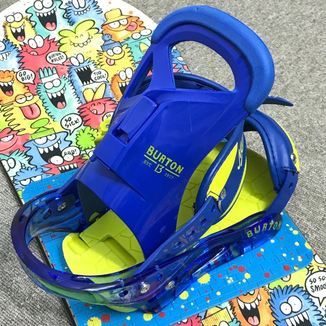 2点セット■美品■子供用■WAX済■BURTON ボード ビンディング