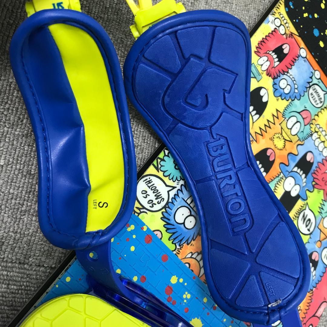 2点セット■美品■子供用■WAX済■BURTON ボード ビンディング
