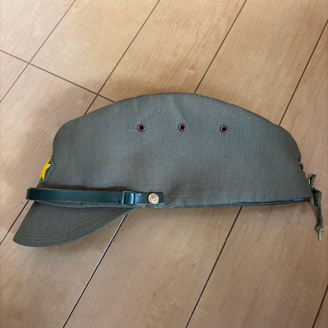 日本陸軍　将校　略帽　野狸製
