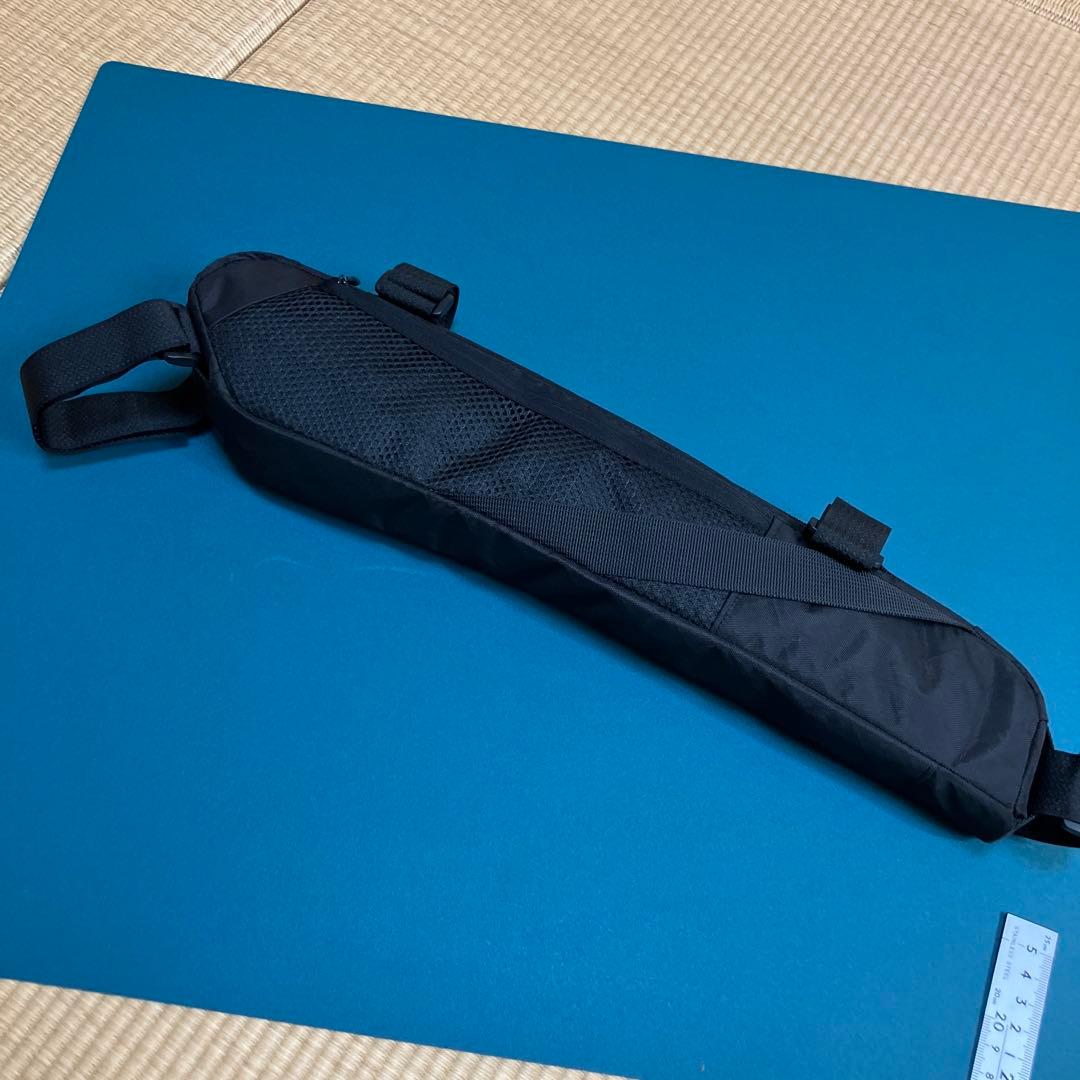 ハンドメイド　フレームバッグeco-pak ブラック　39.5cm
