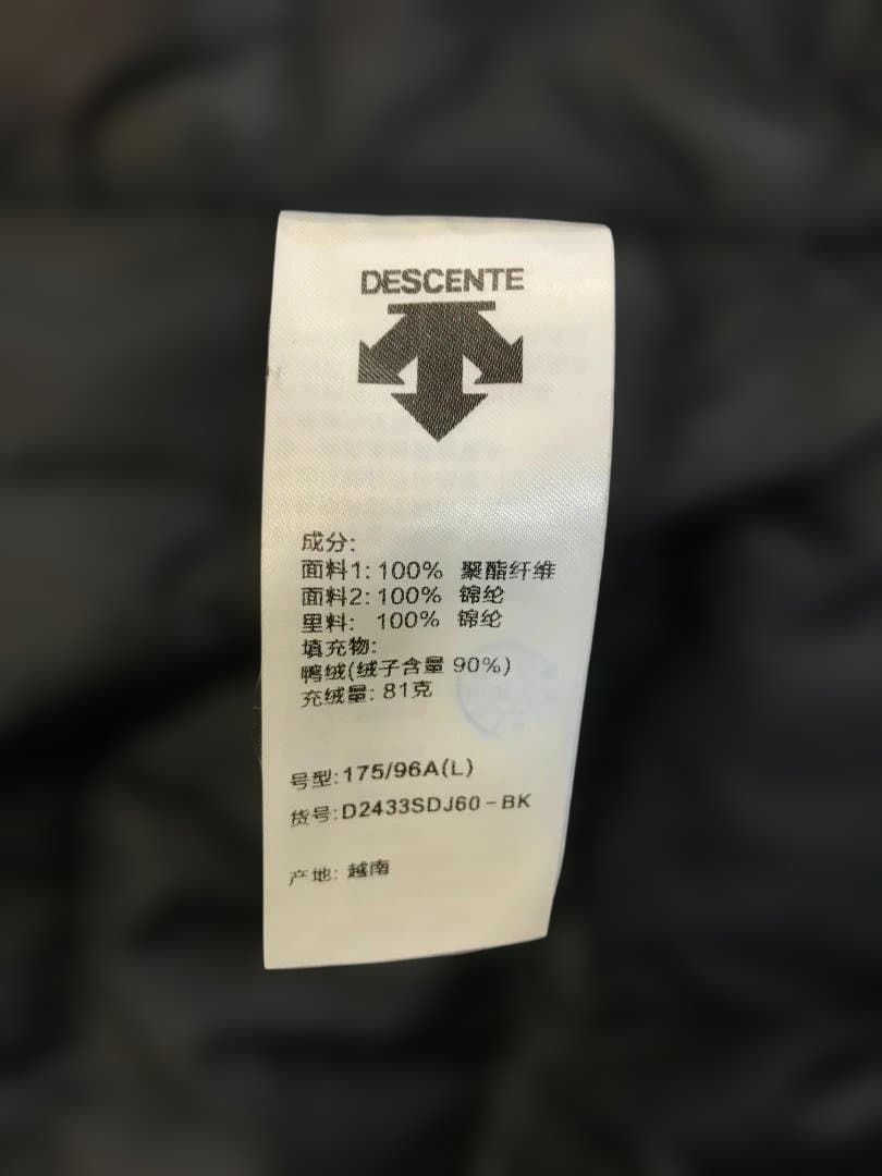 DESCENTE スイスチーム　ダウンジャケット　ゴアテックス　Lサイズ