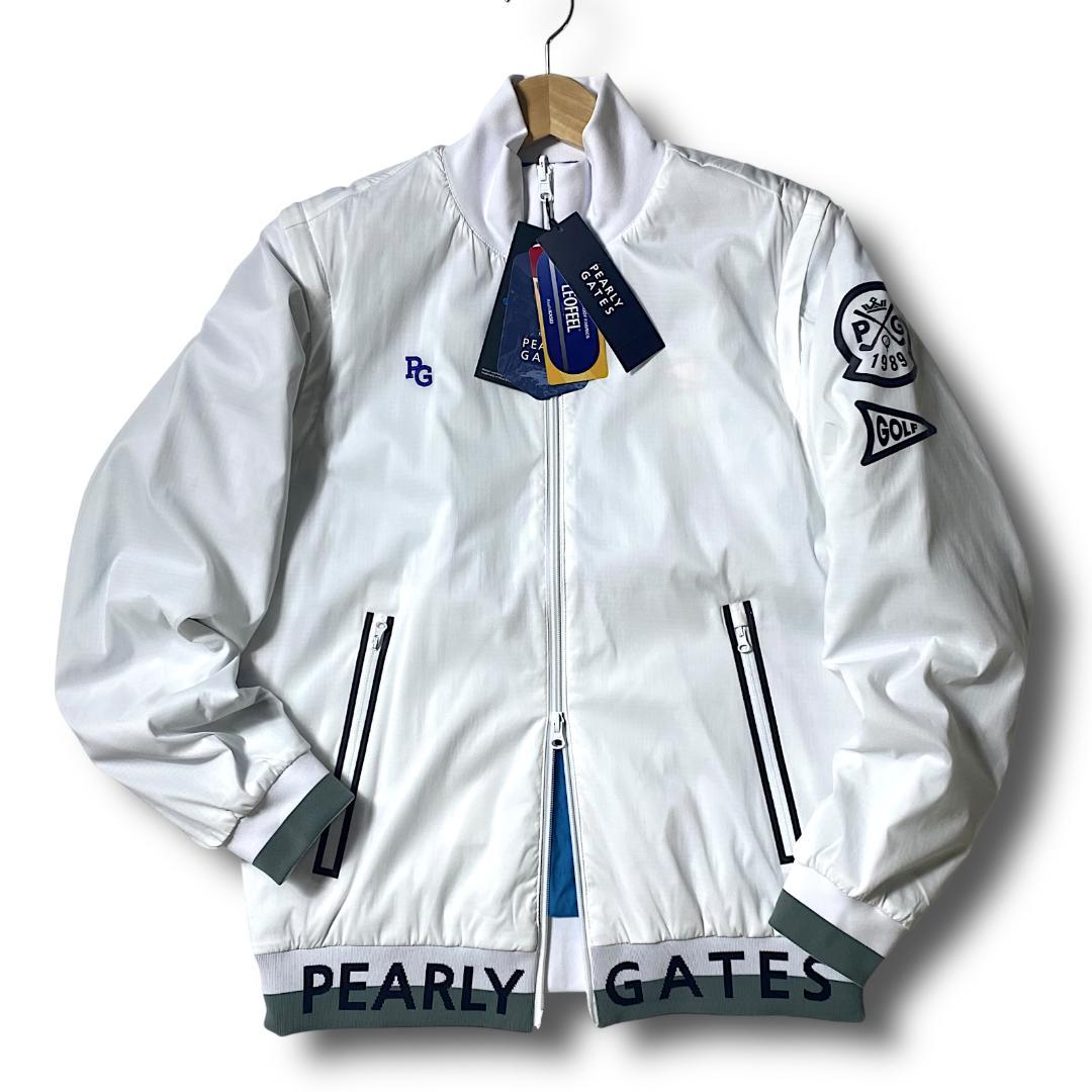 6 定価5.7万 パーリーゲイツ リバーシブル ジャケット ベスト 4WAY