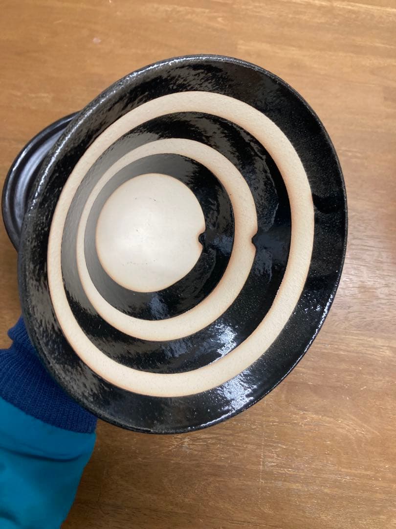 陶器製タジン鍋 長谷円　伊賀焼