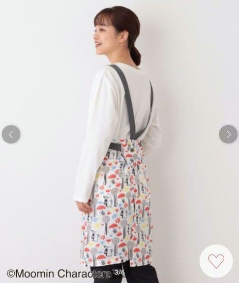 SALE中♡アフタヌーンティーリビング　ムーミン　エプロン