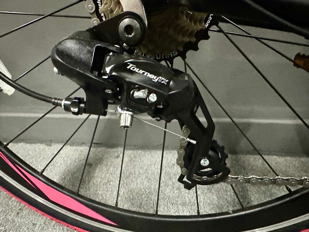 新品・未使用 PANTHER クロスバイク 700C シマノ変速 スポーツ自転車