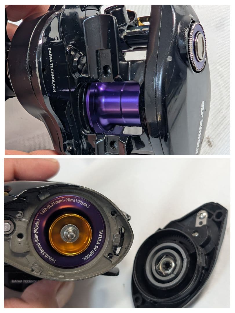 ハンドル無し　ダイワ 管400HF タトゥーラ SV TW8.1 右巻