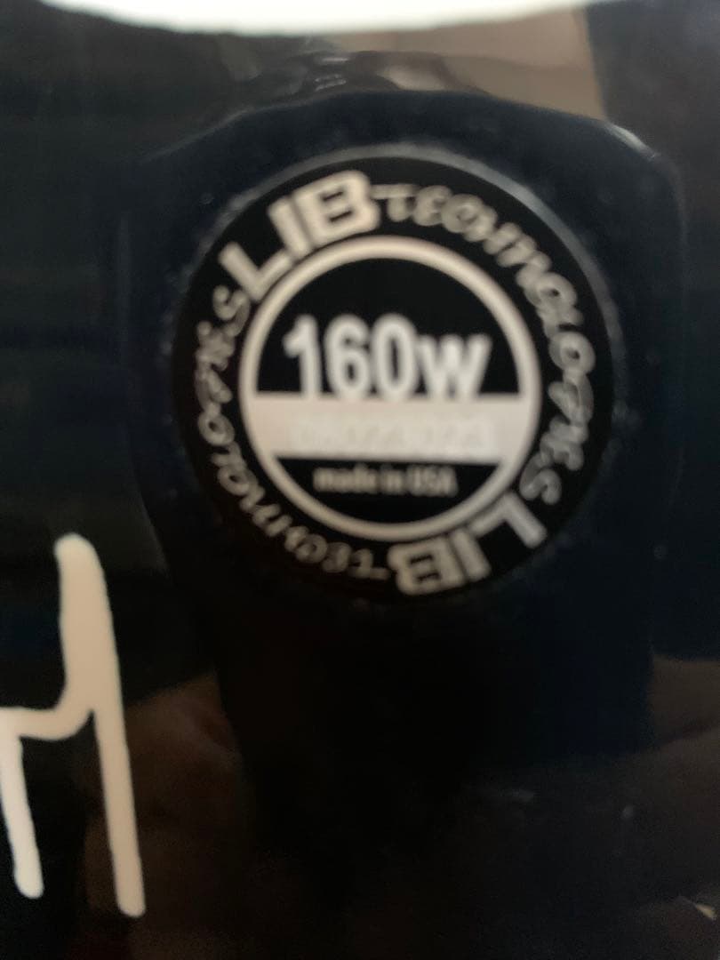 t*l様 LIBTECH LIBRIG 160W リブテック リブリグ　中古