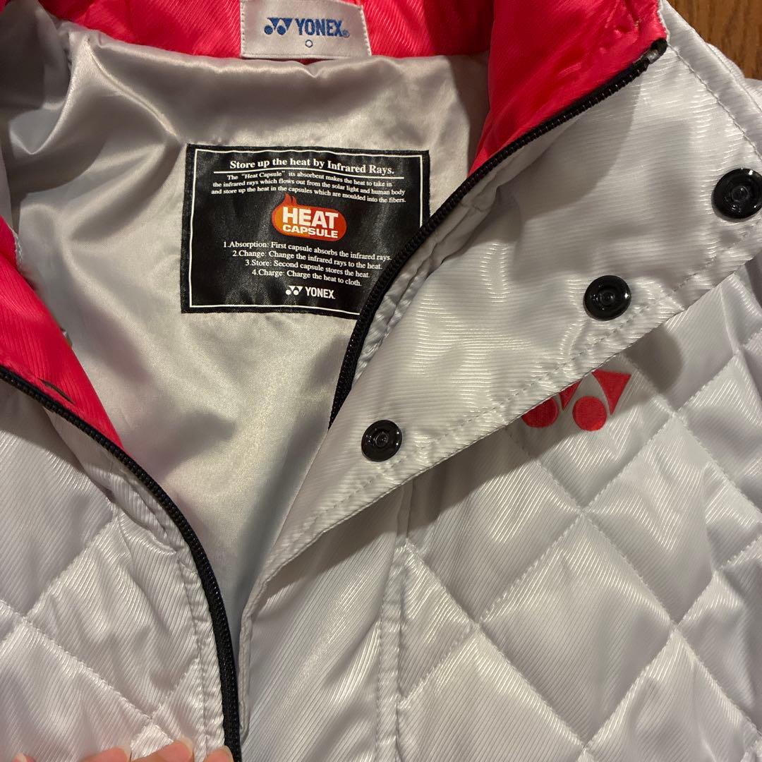 【美品】YONEX ベンチコートOサイズ ジャンパー　HEAT CAPSULE